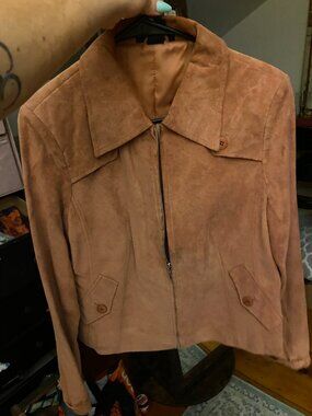 Mel + Lisa Faux Suede jacket